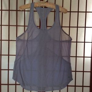 Great Periwinkle Racerback Tank for Your Workout!